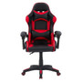 CorLiving - Ravagers Gaming Chair - Black and Red