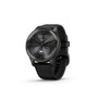 Garmin - vívomove Trend Hybrid Smartwatch 40 mm Fiber-Reinforced Polymer - Slate Stainless Steel