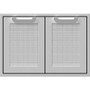 Hestan - AGAD Series 30" Outdoor Double Access Doors - Stainless Steel