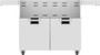 Hestan - Aspire ECD Series 42" Tower Cart with Double Doors - Stealth