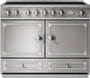 La Cornue - 110 Induction Range Stainless Steel with Stainless Steel & Satin Chrome - Multi