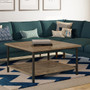 Simpli Home - Skyler Square Coffee Table - Beach Brown