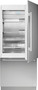 Thermador - Freedom Collection 19.4 Cu. Ft. Bottom Freezer Built-in Smart Refrigerator - Custom Panel Ready