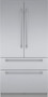 Thermador - Freedom Collection 23.9 Cu. Ft. French Door Built-in Smart Refrigerator with Professional Series Handles - Stainless Steel