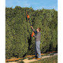 Black+Decker - Black+Decker 20V MAX 18-Inch Cordless Pole Hedge Trimmer (1 x 20V Battery and 1 x Charger) - Orange