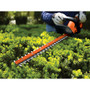 Black+Decker - Black+Decker 20V MAX 22-Inch Cordless Hedge Trimmer (1 x 20V Battery and 1 x Charger) - Orange