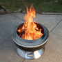 Cuisinart - 24" Cleanburn Smokeless Fire Pit - Black