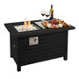 Cuisinart - Patio Fire Pit Table - Black