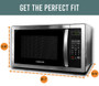 Farberware - Classic 1.1 Cu. Ft. Countertop Microwave Oven