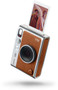 Fujifilm - INSTAX MINI Evo Instant Film Camera - Brown