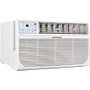 Keystone - 8,000 BTU 115V Through-the-Wall Air Conditioner with Follow Me LCD Remote Control - White