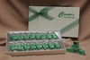 Cerreta's popular chocolate! These fine mints are individually wrapped to ensure the freshness and quality of each piece. Packaged in an iridescent white gift box.
7.63 oz/16 pieces