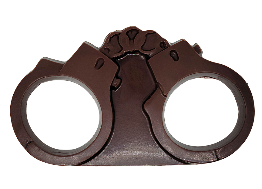 Prisoner of Love Milk Chocolate Handcuffs.