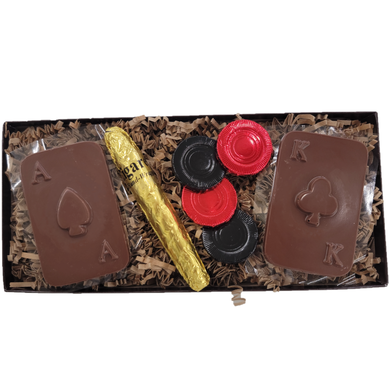 Milk Chocolate Poker Set