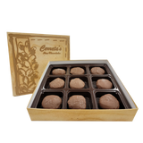 IT'S BACK and better then ever! If this doesn’t rock a peanut butter lover’s world, I don’t know what will. Gift box includes 9 hand crafted pieces. 9 Oz. Box. 
