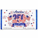 Freedom Milk Chocolate Bars 1.25 oz. 

Hand wrapped and Proud of It!