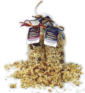 Fresh Popped Corn Drenched in Caramel! 6 Oz. 