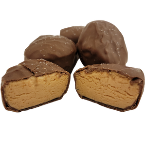 IT'S BACK and better then ever! If this doesn’t rock a peanut butter lover’s world, I don’t know what will. Gift box includes 9 hand crafted pieces. 9 Oz. Box. 