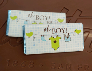 It's a Boy Milk Chocolate Bars 1 oz. bars