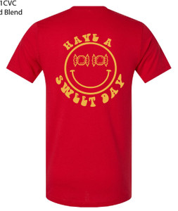Red Have A Sweet Day Tee Shirt! 
