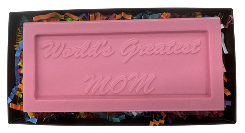 Pink World's Greatest MOM 1 Oz. Bar in a Decorative Box