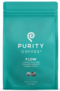 Purity Coffee, Medium Roast Whole Bean, Flow