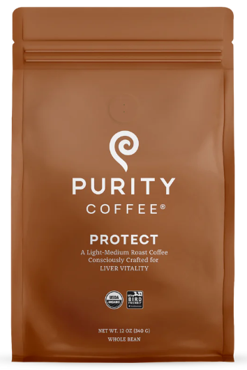 Purity Coffee - Protect - Organic Light Medium Roast - Whole Bean Coffee