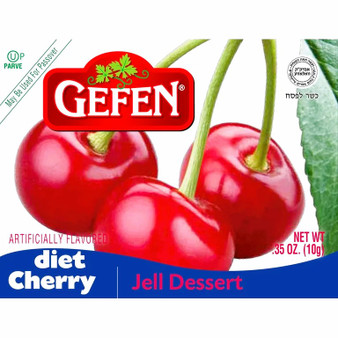 Gefen Jello Cherry Diet 35 oz