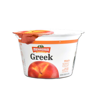 Mehadrin greek yogurt peach 170 gr