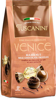 Tuscanini Chocolate Truffles Hazelnut Milk 5.4 Oz