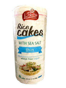 La Bone Rice Cakes With Sea Salt 3.1 Oz