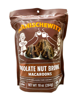 Manischewitz Chocolate Nut Brownie Macaroons 10 Oz