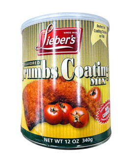Liebers Flavored Crumbs Coating Mix 12 Oz