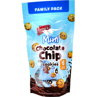 Liebers Mini Chocolate Chip Cookies 148 Grs