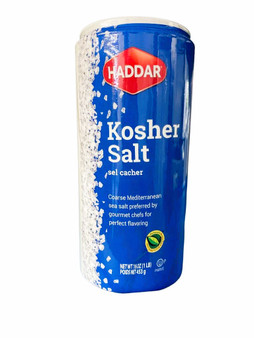 Haddar Kosher Salt 1 Lb