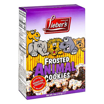 Liebers Frosted Animal Cookies 141 Grs