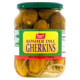 Liebers Kosher Dill Gherkins 720 Ml
