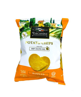 Tuscanini Potato Chips Rippled 30 Grs