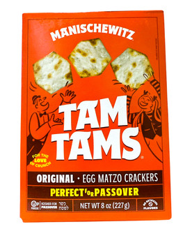 Manischewitz Passover Original Tam Tam Crackers 8 Oz