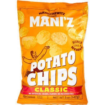 Manischewitz Chips Potato Original Soz