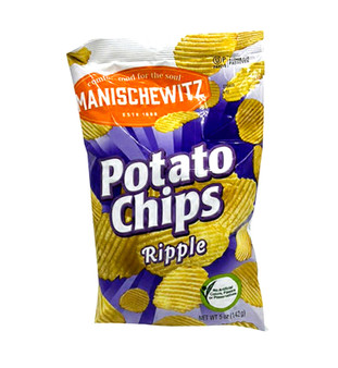 Manischewitz Chips Potato Ripple 5 Oz