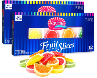 Savion fruit flavored slices 227 grs