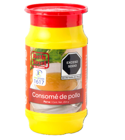 Kurson consomé sabor a pollo parve 454 g