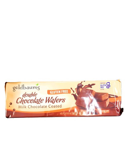 Goldbaums Double Chocolate Wafers 110 grs