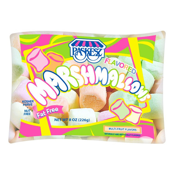 Paskesz marshmallows flavored colors 227 grs