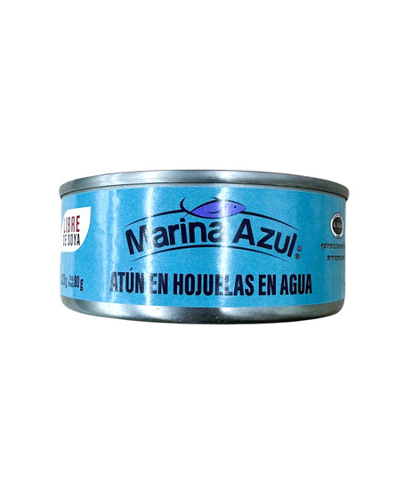 Marina azul atun en hojuelas en agua 120 grs