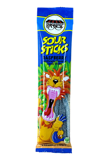Paskesz sour stix raspberry 1.75 oz