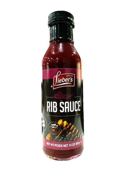 Liebers Original Rib Sauce 14 Oz