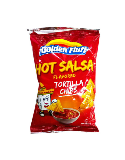 Paskesz sm hot salsa tortilla chip 1 oz