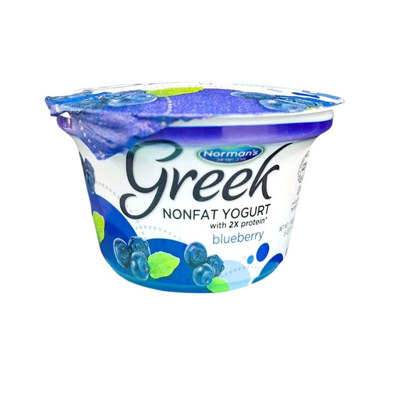 Norman´s greek yogurt blueberry 6 oz